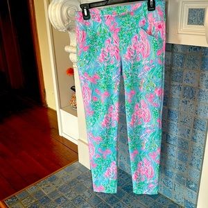 Lilly Pulitzer Corso Golf Pants Luxletic Size 6